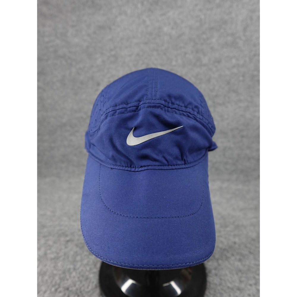 Nike Tailwind Running Cap Unisex OS Royal Blue Dri-FIT Perforated Reflective